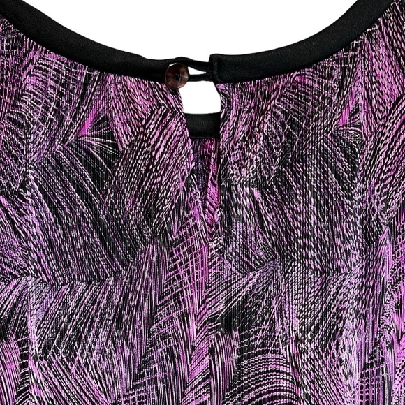 Shift Dress Purple , Black  Bohemian - Picture 6 of 13